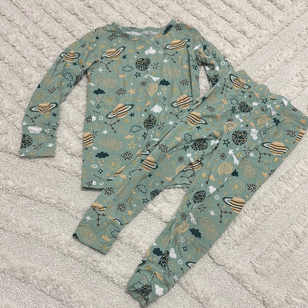 Children's Space-Themed Pajama Set Posh Peanut